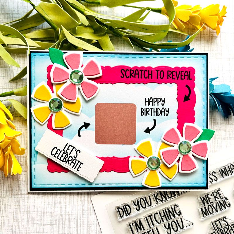 Scratch Reveal 2 Clear Stamp Set