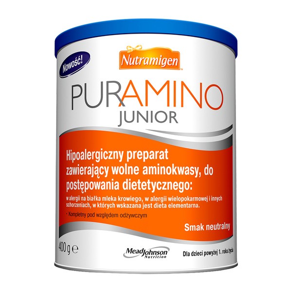 Nutramigen Puramino Junior, proszek, 400 g