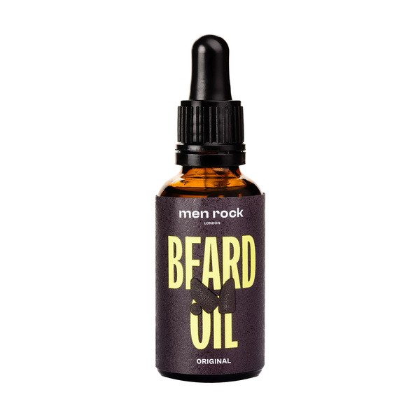 Men Rock Beard Oil Original, olejek do brody, 30 ml