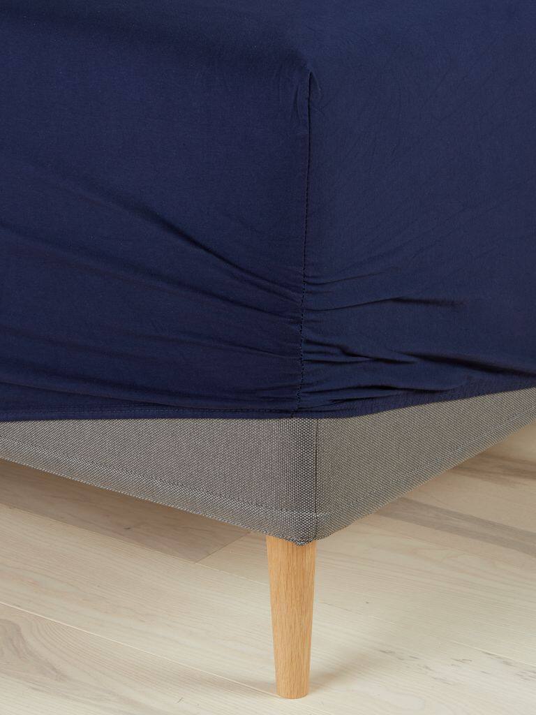 JETTE Guld Jersey Stræklagen JETTE 75x200x35cm Marineblå