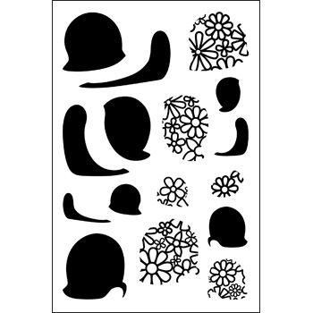 solids4snails Clear Stamp Set