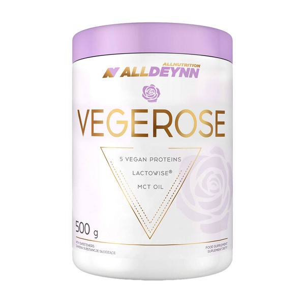 Allnutrition, ALLDEYNN VegeRose vanilla blueberry, proszek, 500 g