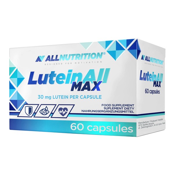 Zestaw 2 x Allnutrition LuteinAll MAX, kapsułki, 60 szt.