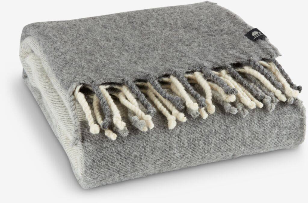 LUNDKARSE Uldtæppe LUNDKARSE 130x170 Grå-Beige