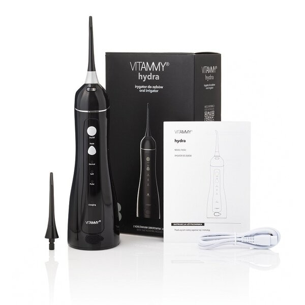 Vitammy HYDRA, Irygator dentystyczny, czarny, 1 szt.