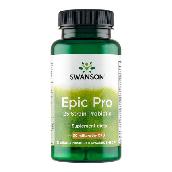 Swanson Epic Pro 25, kapsułki, 30 szt.