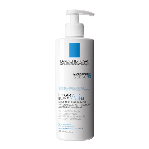 Zestaw La Roche-Posay, Cicaplast Baume B5+, balsam kojący do twarzy i ciała, 100 ml + Lipikar Baume AP+M, balsam regenerujący, 400 ml