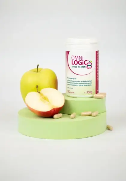 Omni Logic Apple Pectin, kapsułki, 180 szt.