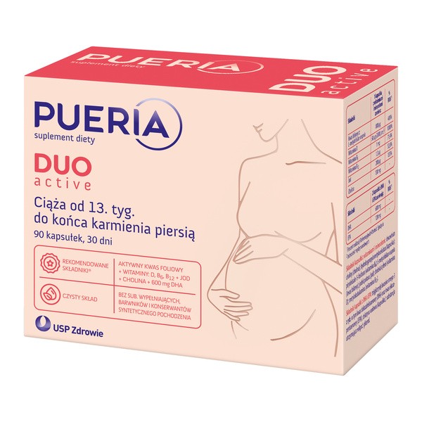 Pueria Duo Active, kapsułki, 90 szt.