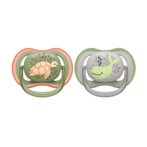 Philips Avent, Ultra Air, smoczek, 6-18 m, SCF085/60, 2 szt.