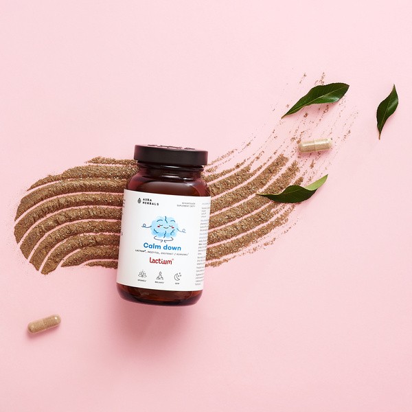 Aura Herbals Calm down Lactium, kapsułki, 60 szt.