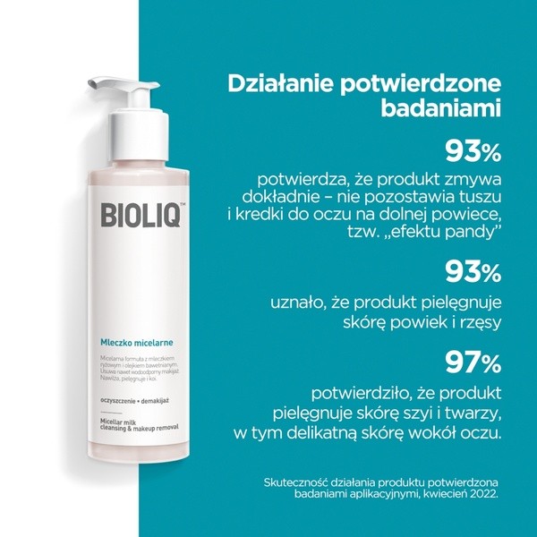 Bioliq Clean, mleczko micelarne, 135 ml
