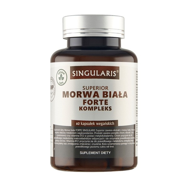 Singularis Morwa Biała Forte Kompleks, kapsułki, 60 szt.