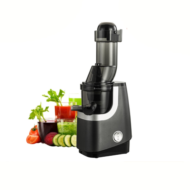 Wyciskarka do soków BioloMix Wide Chute Slow Masticating Juicer, BEZ BPA, do soków na zimno, bogatych w składniki odżywcze