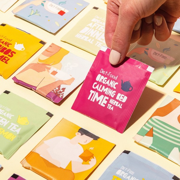 Diet-food, BIO Slim Green Tea, herbata ziołowa z Garcinia Cambogia, 20 x 1,5 g