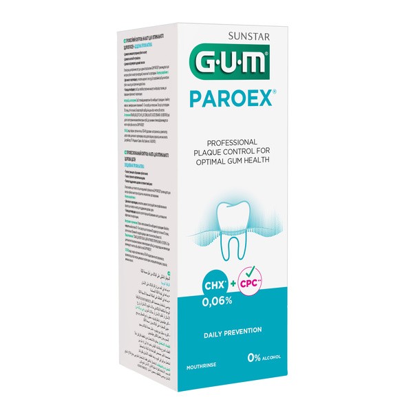 Gum Paroex 0.06% CHX, płyn do płukania jamy ustnej, 500 ml