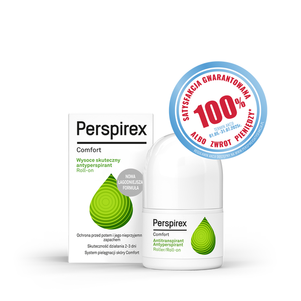 Perspirex Comfort, antyperspirant roll-on, 20 ml