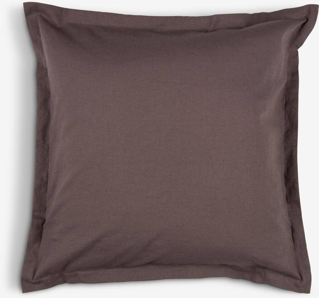 HASSEL HASSEL dekorativt pudebetræk 50x50 brunt