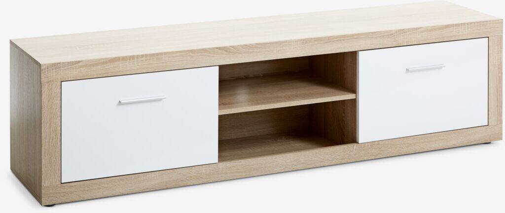 FAVRBO TV-bord FAVRBO lys eg/hvid