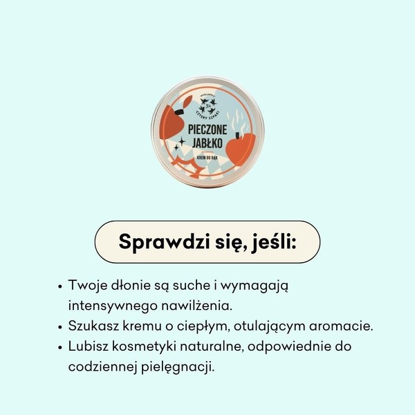 Mydlarnia 4 Szpaki, Pieczone Jabłko, krem do rąk, 50 ml