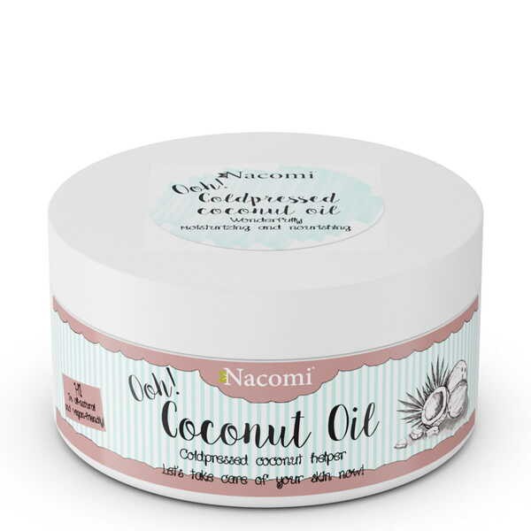 Nacomi, olej kokosowy, nierafinowany, 100 ml