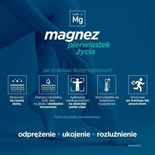 Bodymagnesium, żel, 100 ml