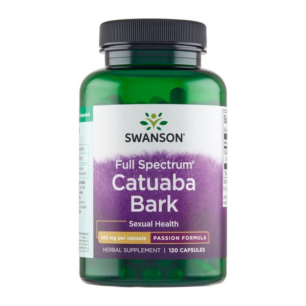 Swanson Catuaba bark, kapsułki, 120 szt.