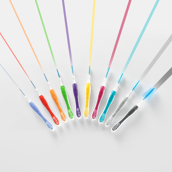 Gum Trav-Ler, szczoteczka międzyzębowa, 0,6 mm, wrzosowa, 6 szt.