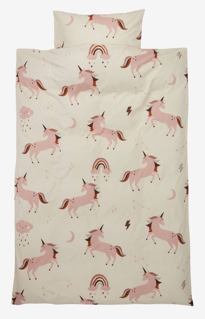 EIRUN plus sengesæt 140x200 lyserød