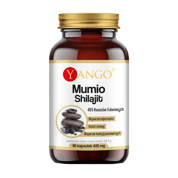 Mumio Shilajit, kapsułki, 90 szt.