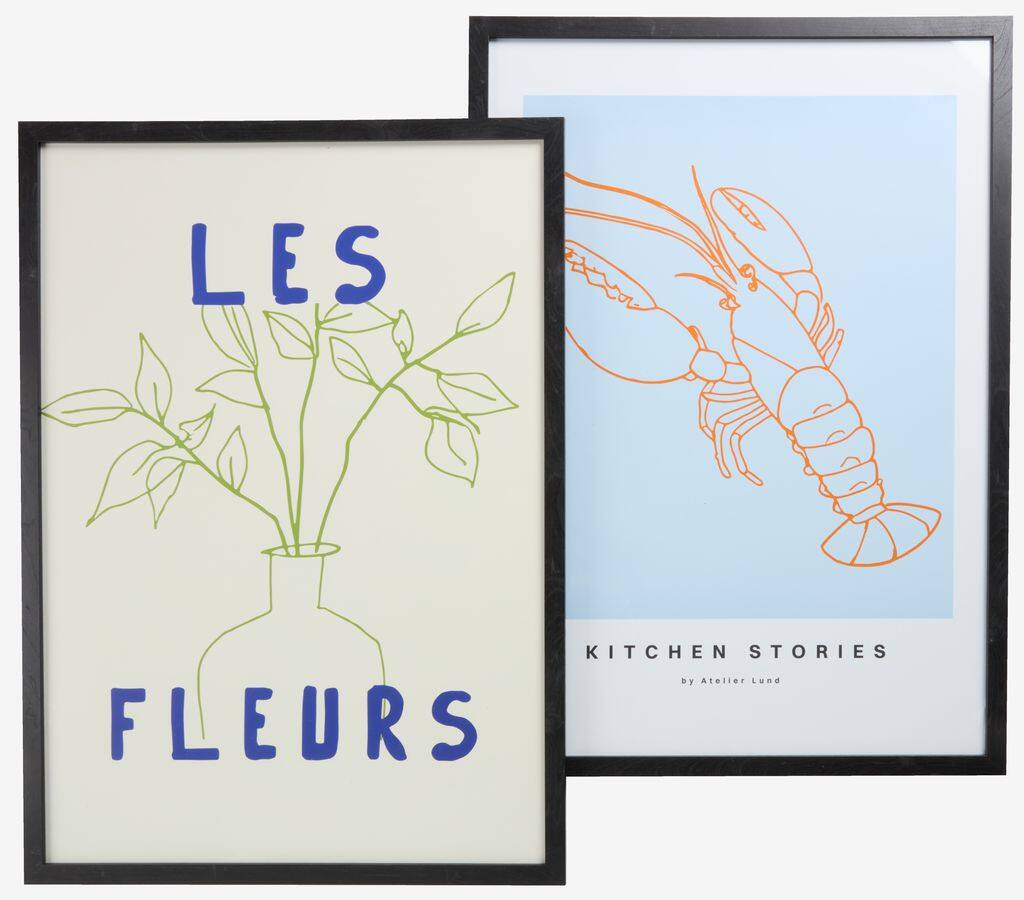 OSCAR OSCAR ramme 50x70cm sort