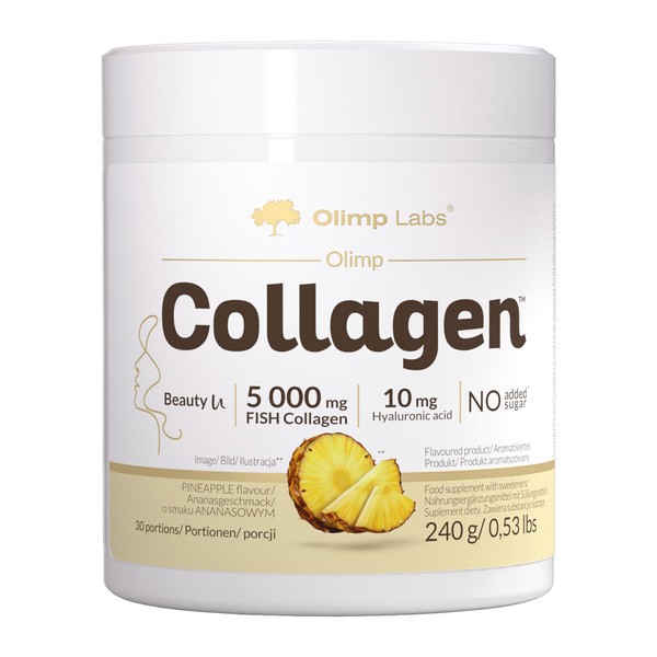 Olimp Labs Collagen, proszek, smak ananasowy, 240 g
