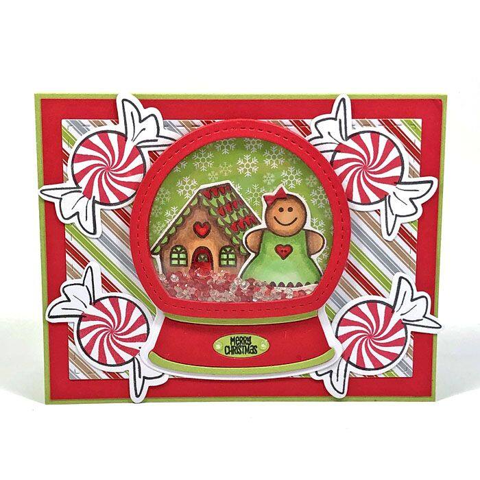 extras4snowglobe Clear Stamp Set of 12