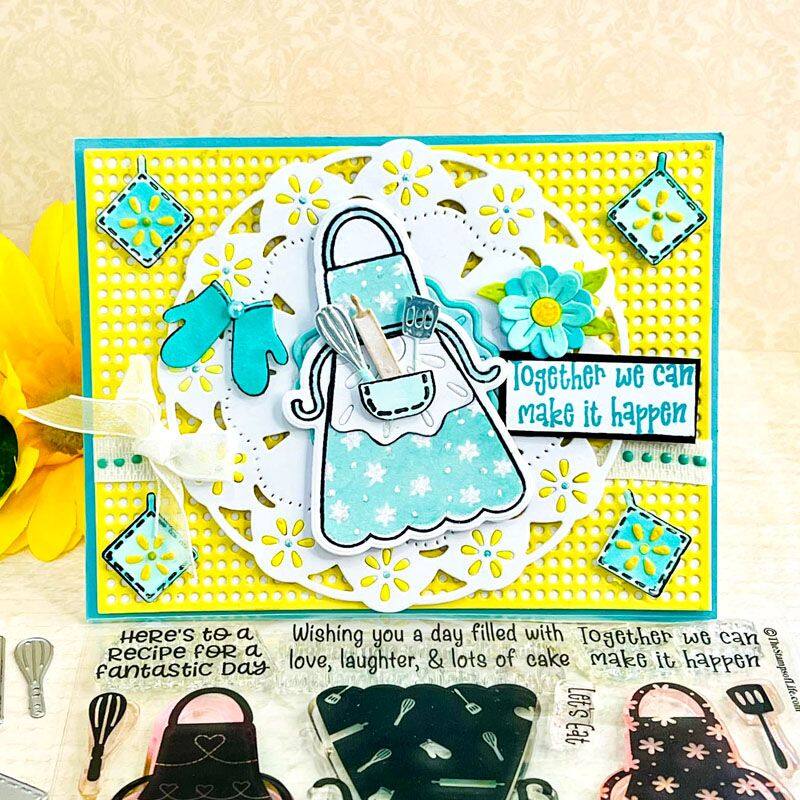 Apron Extras Clear Stamp Set
