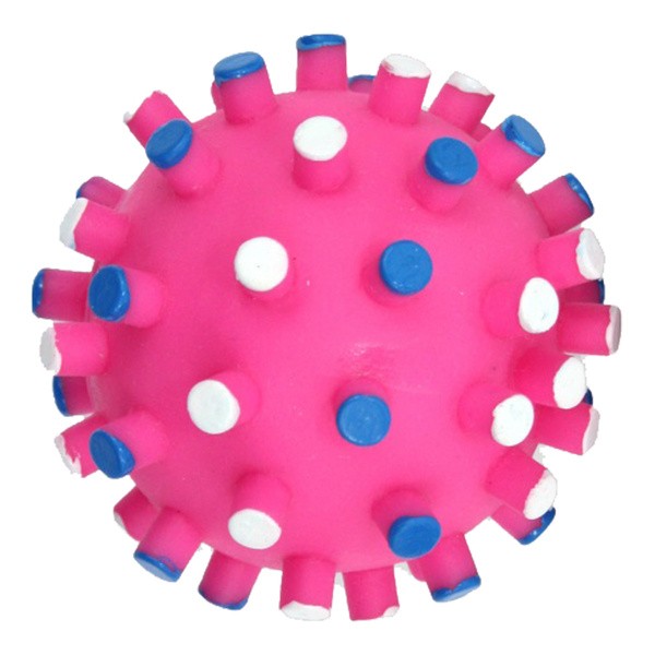 Pet Nova Dentball  Piłka jeż z wypustkami, winylowa zabawka dla psa S, 7 cm, 1 szt.