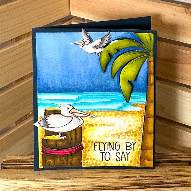 morepelican2stamp Clear Stamp Set