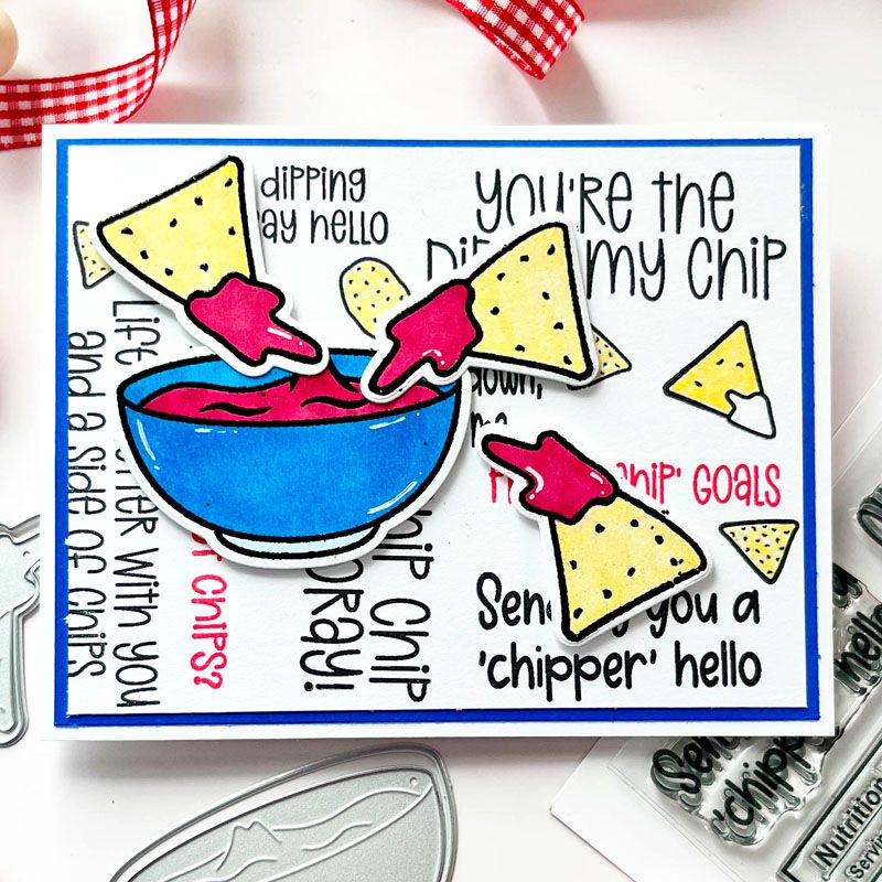 Chips Galore Clear Stamps Set of 16