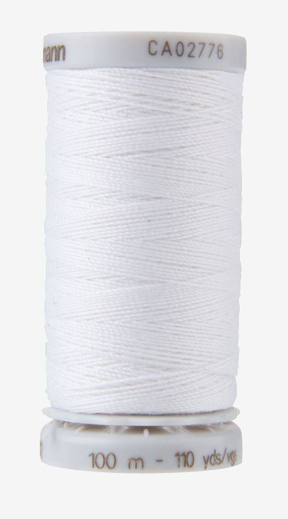 Sytråd 100m hvid, meget stærk