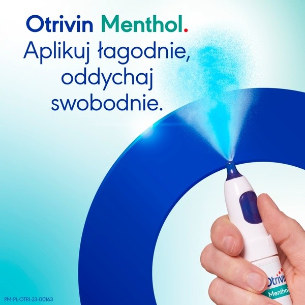 Otrivin Menthol, 1 mg/ml, aerozol do nosa, 10 ml
