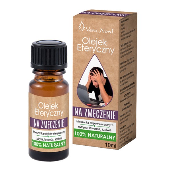 Vera Nord, Na zmęczenie, olejek eteryczny, 10 ml