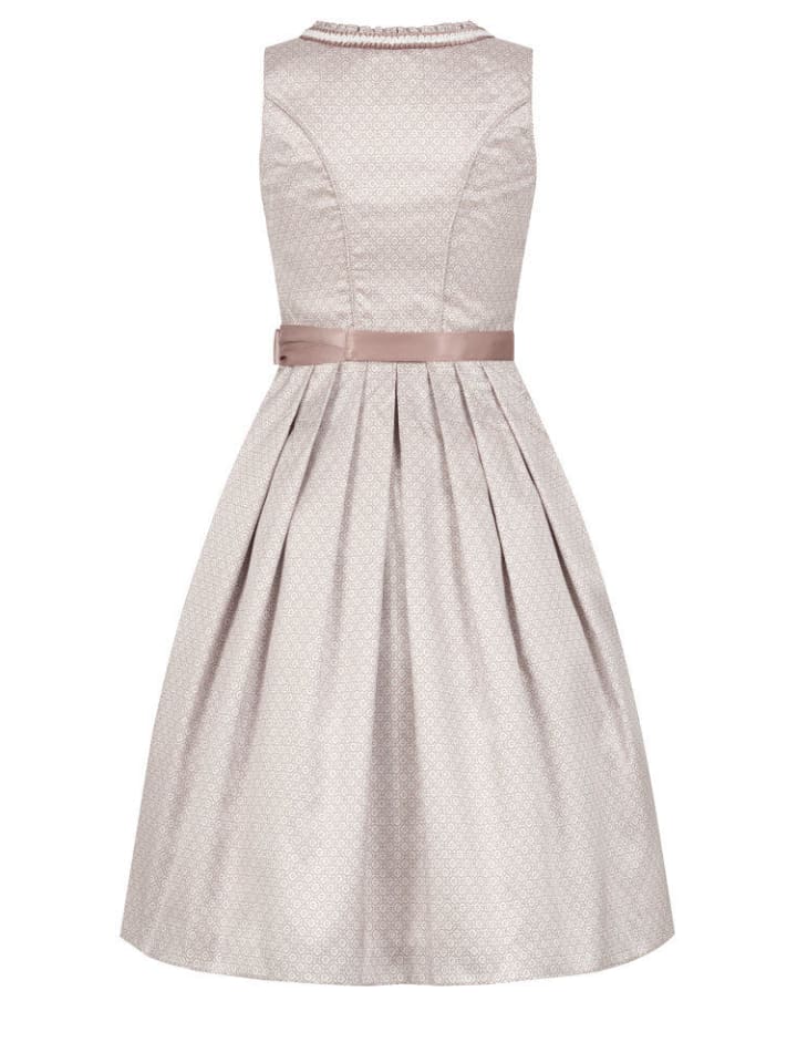 Nübler Dirndl Midi Tessa in Taupe günstig kaufen