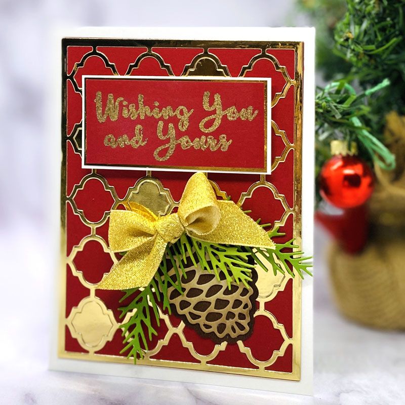 Holiday Sentiment Stamps Clear Stamp Set