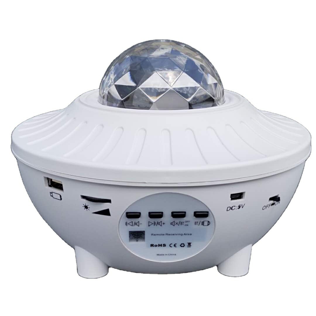 Colorful Starry Sky Laser Star Projector Led Night Lamp Voice Control Music Player Usb Charging Projection Night Lamp