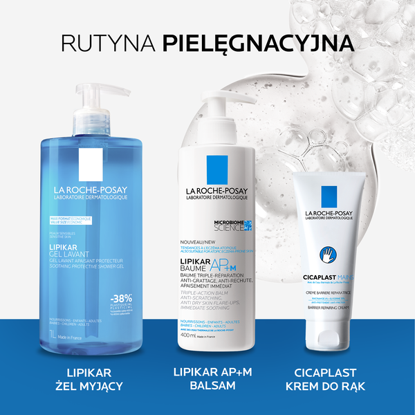La Roche-P Lipikar Gel Lavant, żel myjący, kojący, 1 l