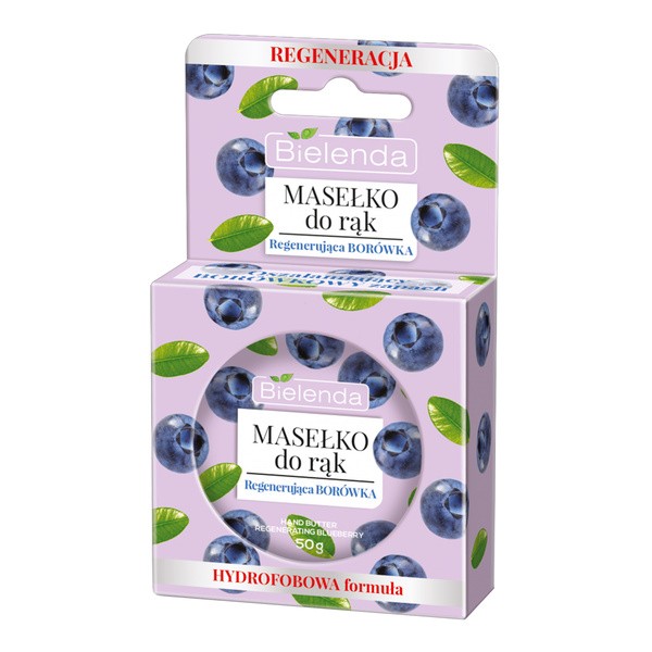 Bielenda, masełko do rąk, regenerująca borówka, 50 g