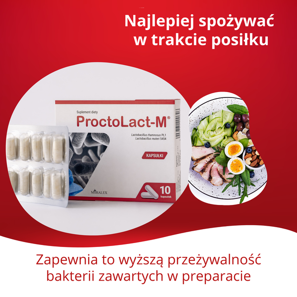 ProctoLact M, kapsułki, 10 szt.