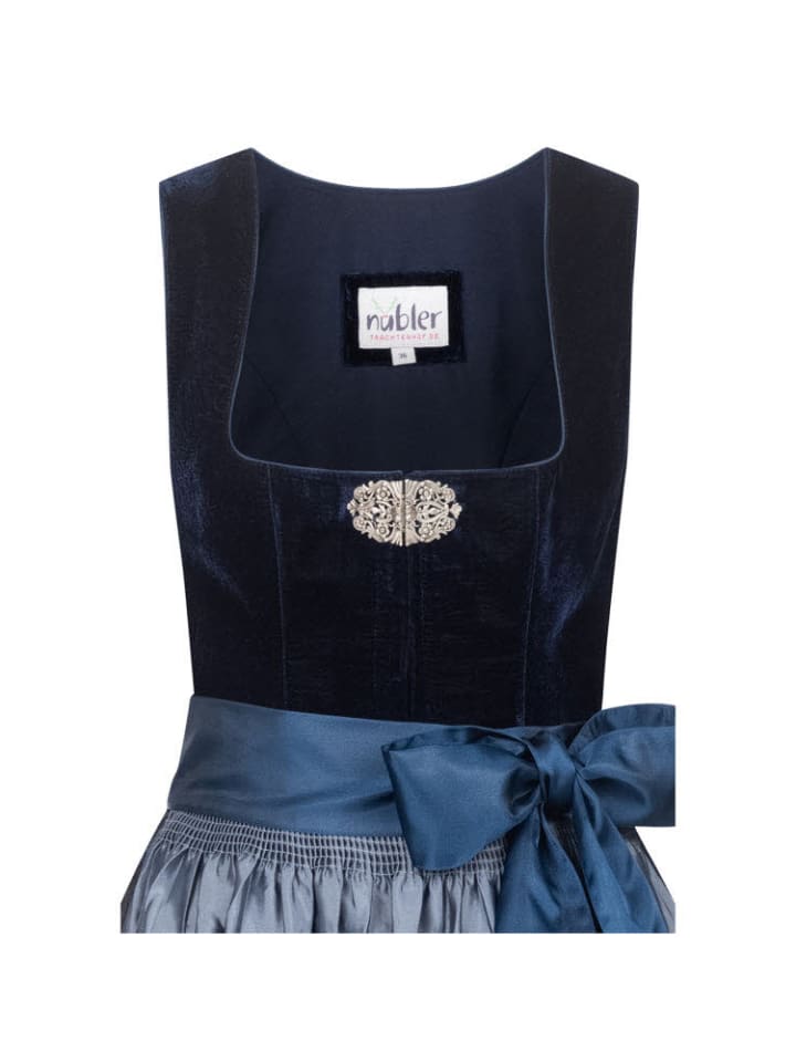 Nübler Dirndl Marlies in Dunkelblau günstig kaufen