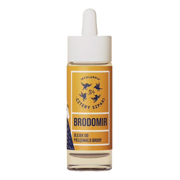 Mydlarnia 4 Szpaki, Brodomir, olejek do pielęgnacji brody, 30 ml