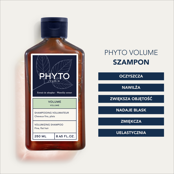 Phyto Volume, szampon zwiększający objętość, 250 ml