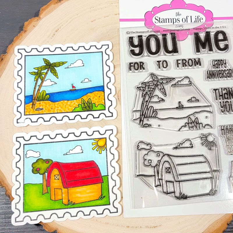 morepostage2stamp Clear Stamp Set